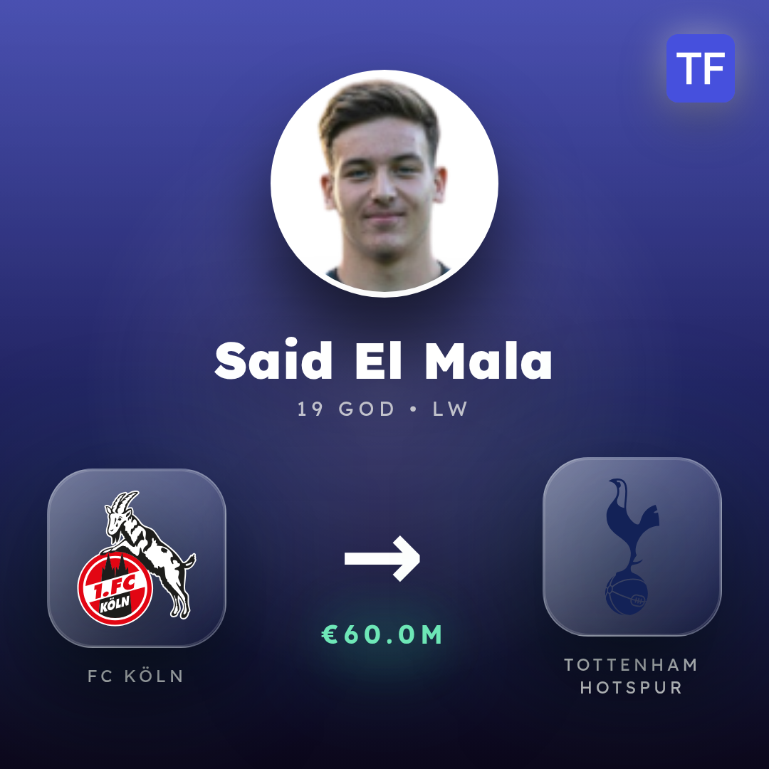 Said El Mala transfer card