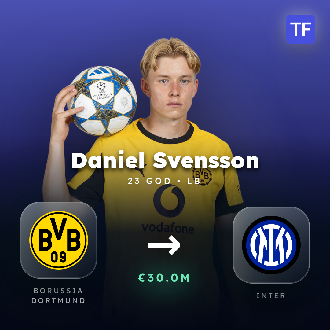 Daniel Svensson transfer card