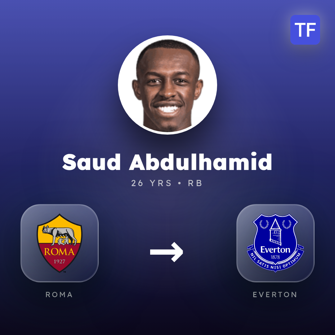 Saud Abdulhamid transfer card