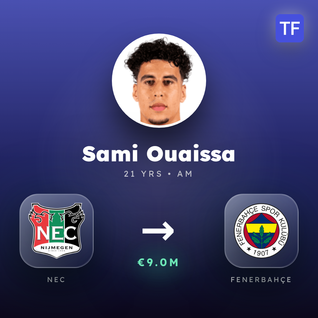 Sami Ouaissa transfer card