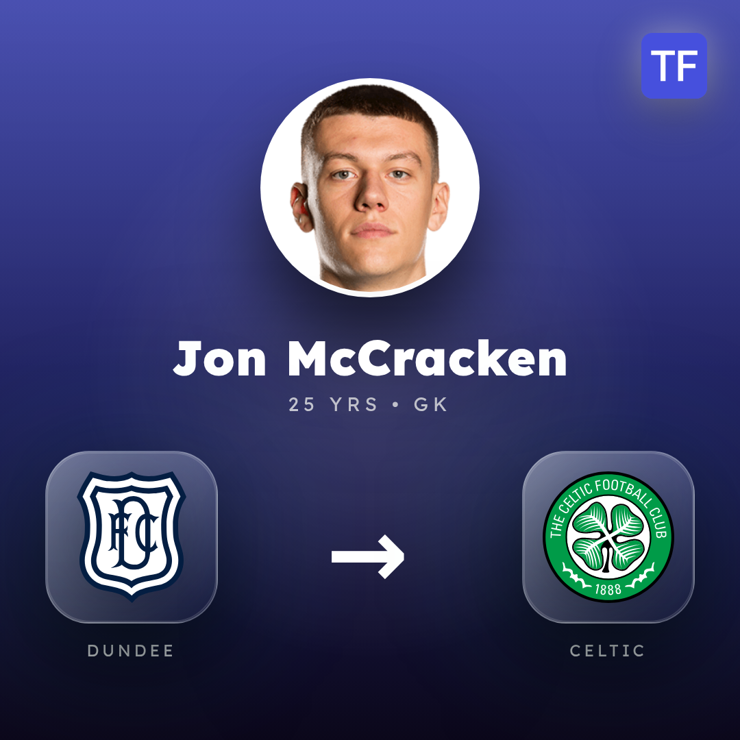 Jon McCracken transfer card