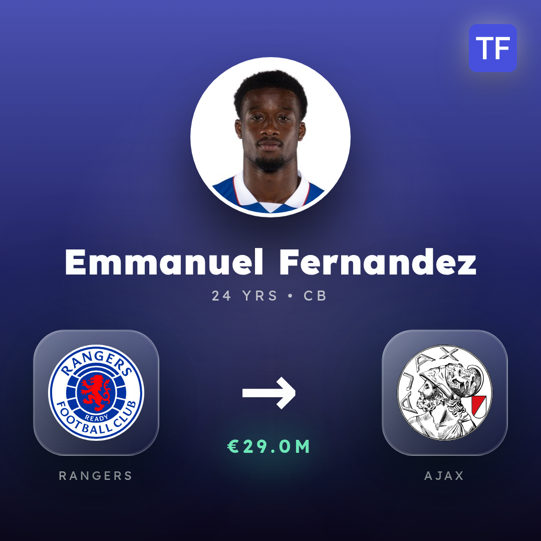 Emmanuel Fernandez transfer card