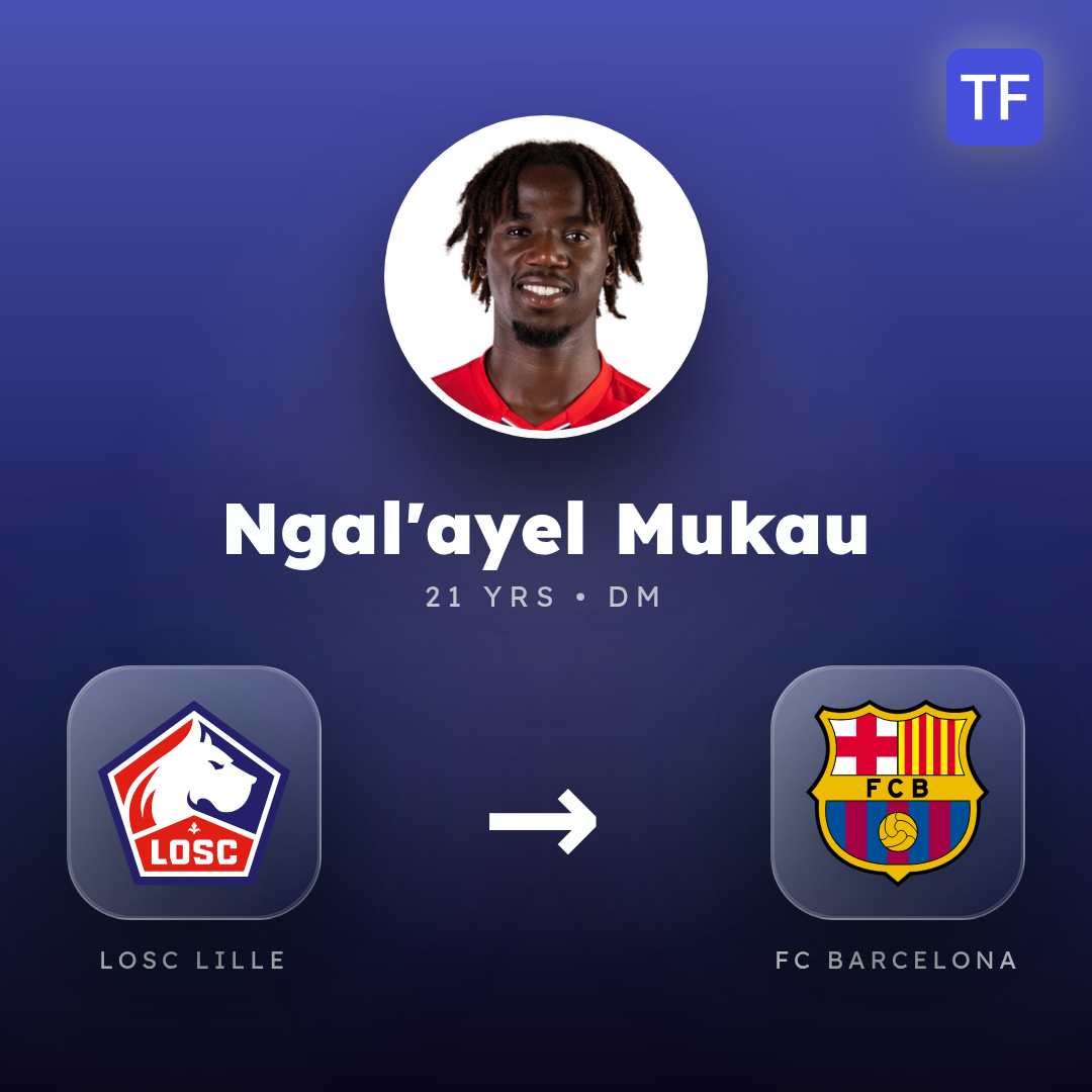 Ngal'ayel Mukau transfer card