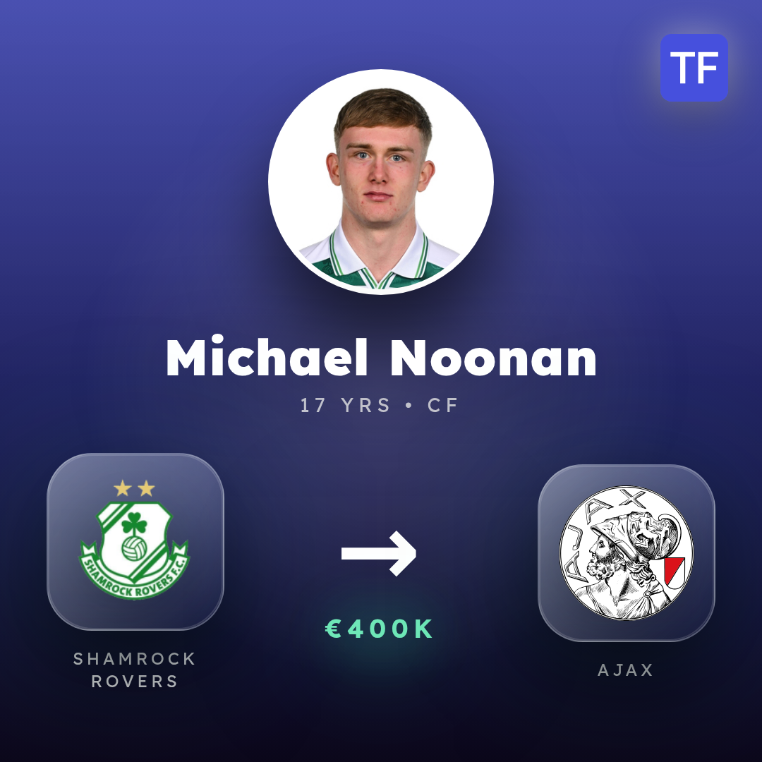 Michael Noonan transfer card