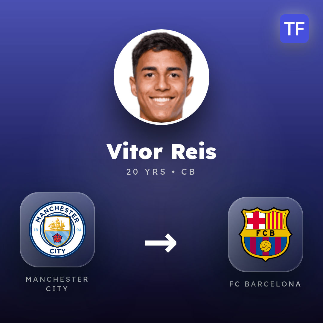 Vitor Reis transfer card