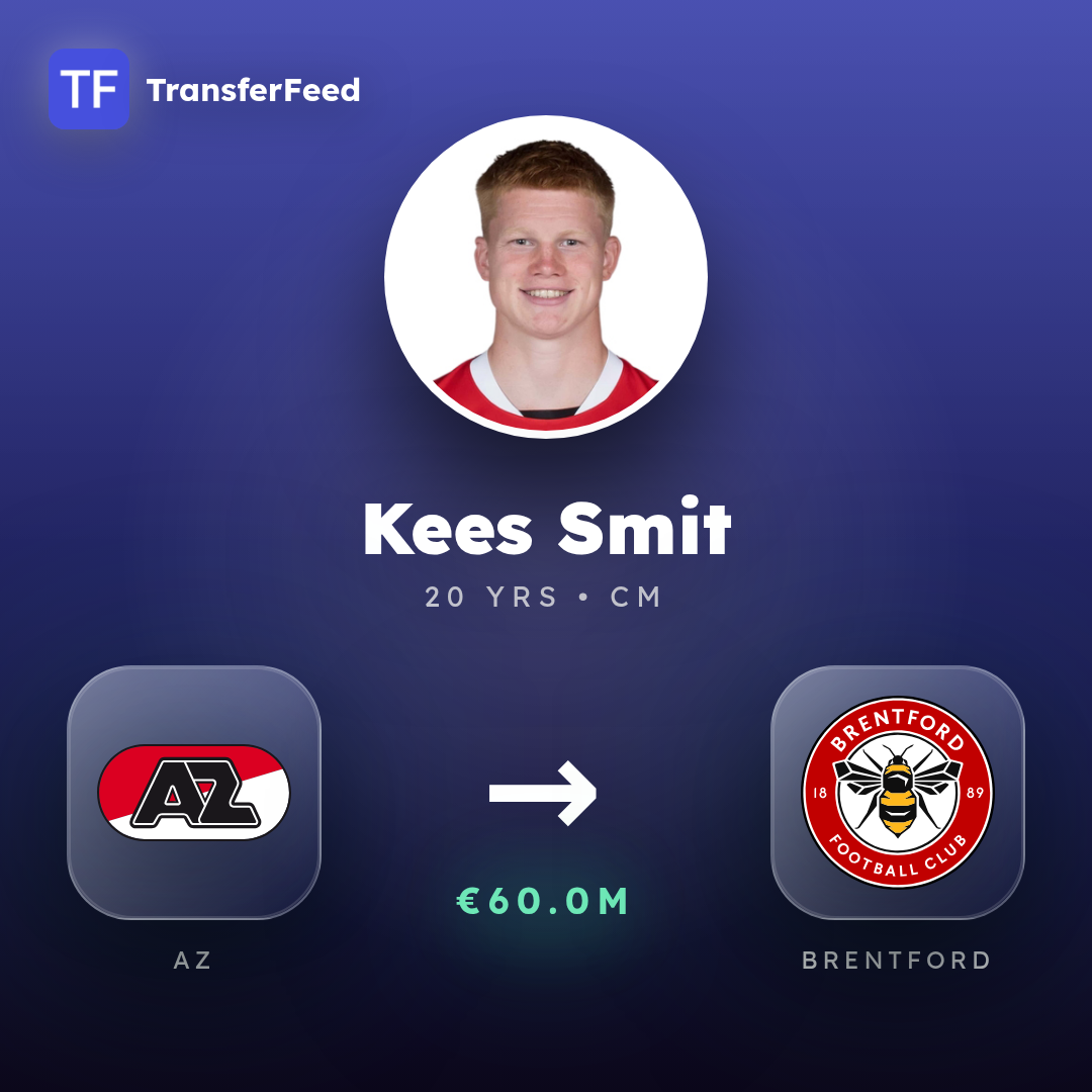 Kees Smit transfer card