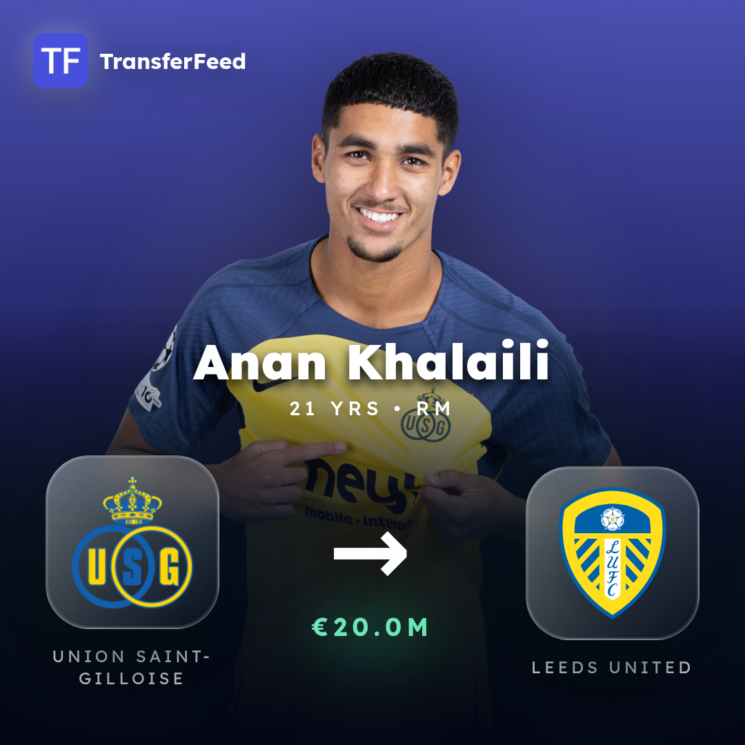 Anan Khalaili transfer card
