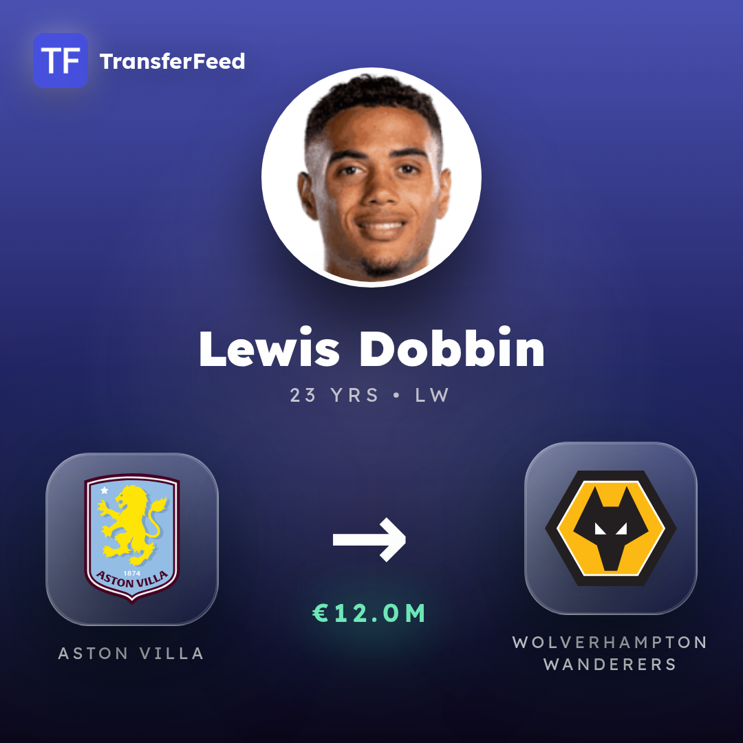 Lewis Dobbin transfer card
