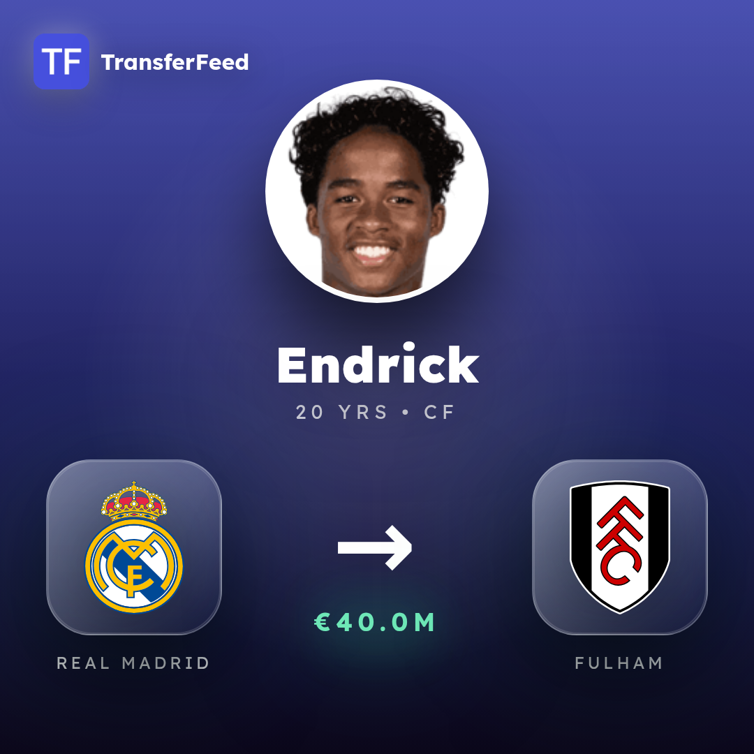 Endrick transfer card