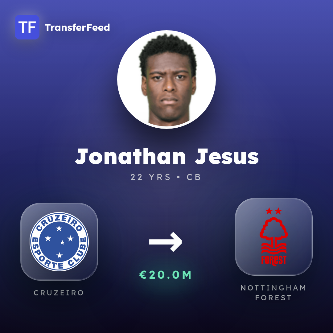 Jonathan Jesus transfer card
