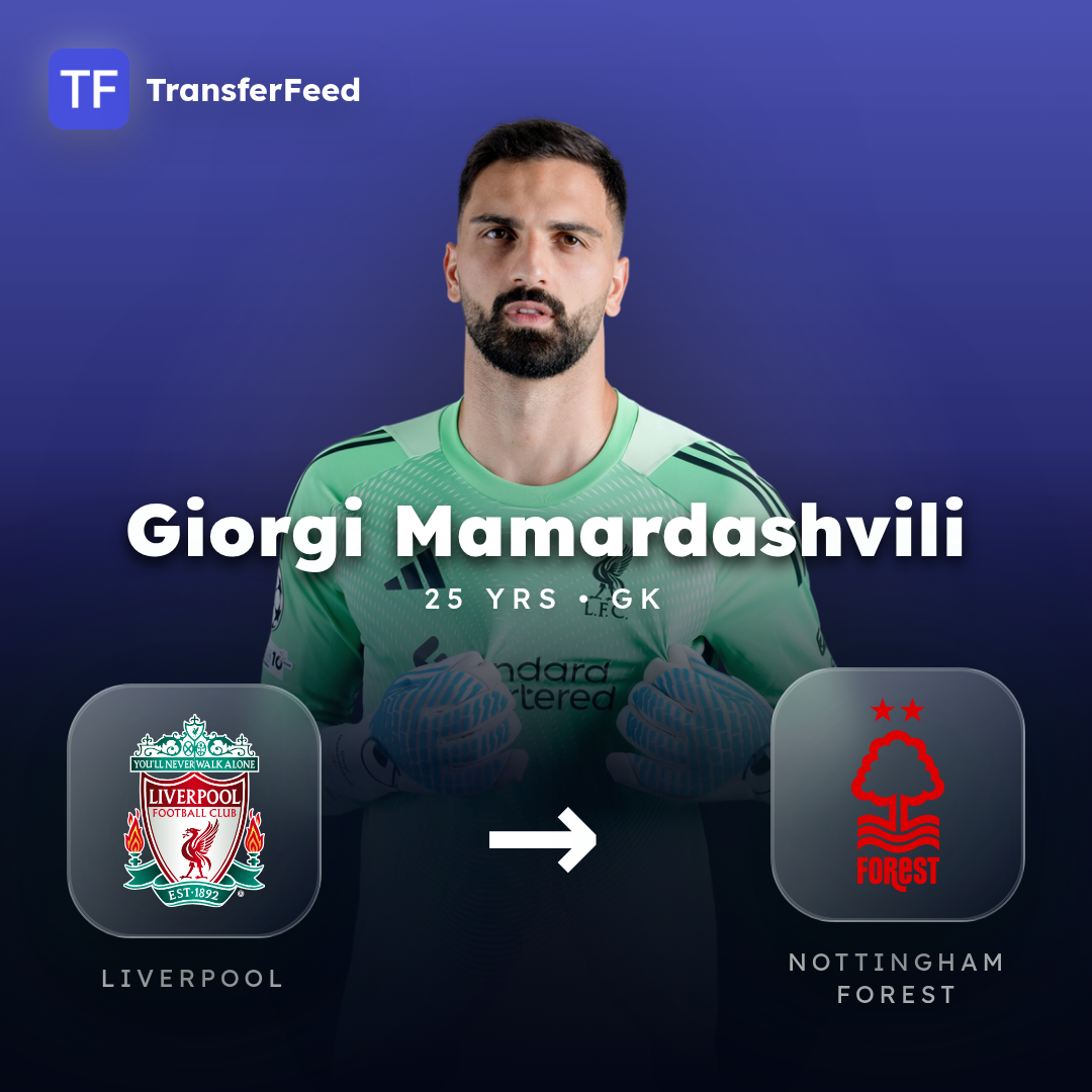Giorgi Mamardashvili transfer card