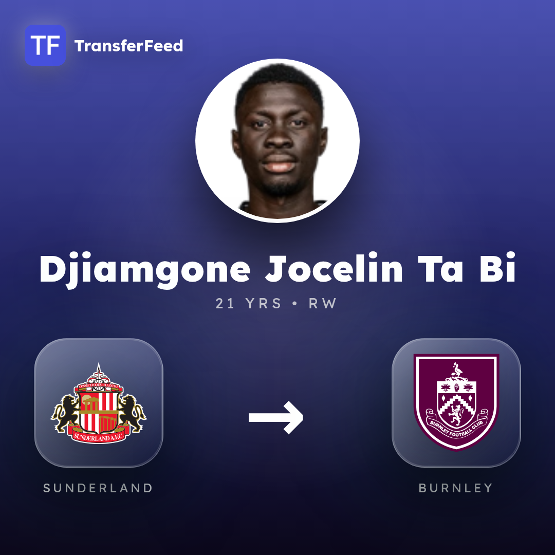 Djiamgone Jocelin Ta Bi transfer card