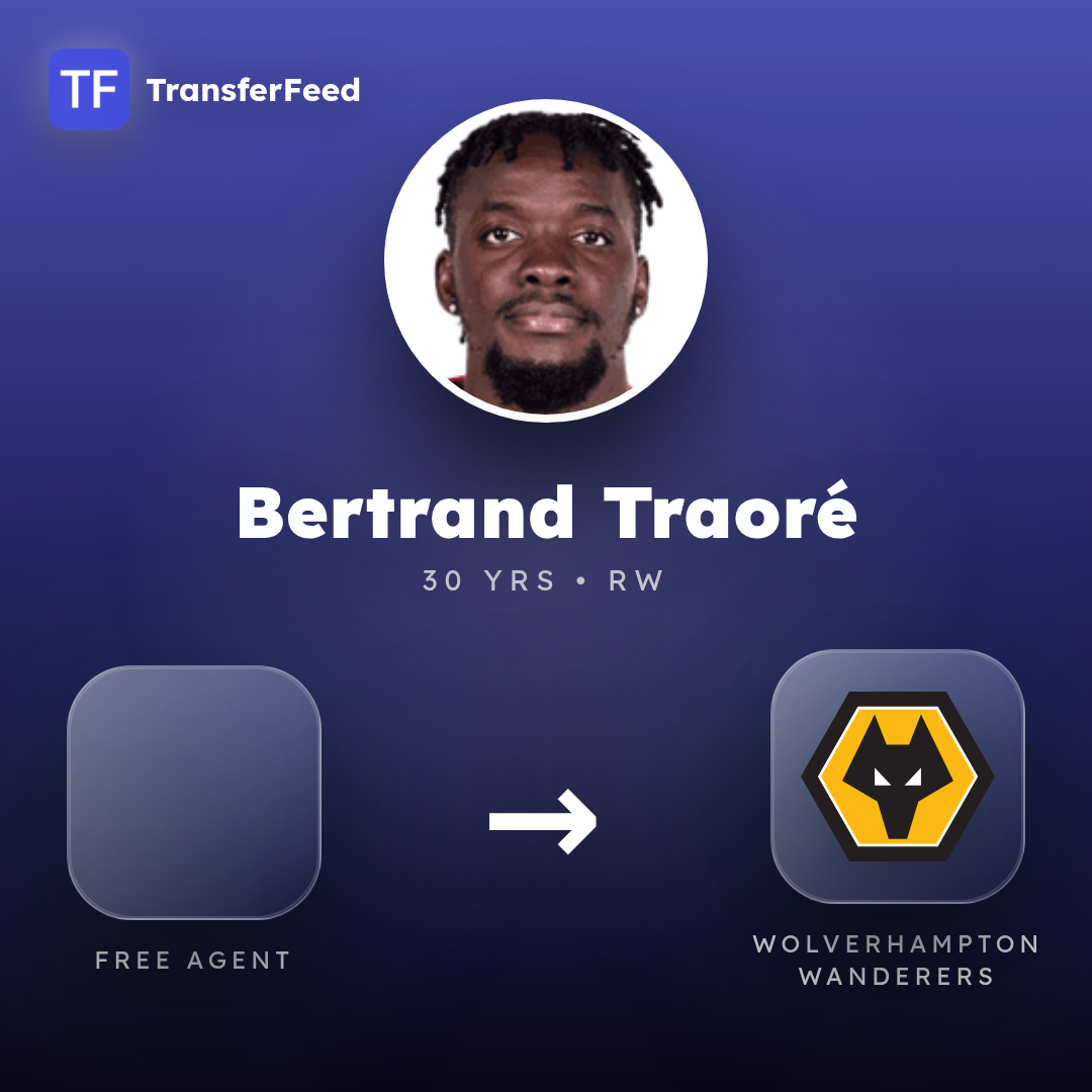 Bertrand Traoré transfer card