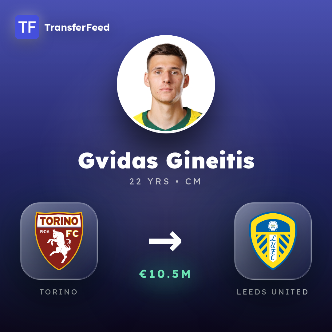 Gvidas Gineitis transfer card
