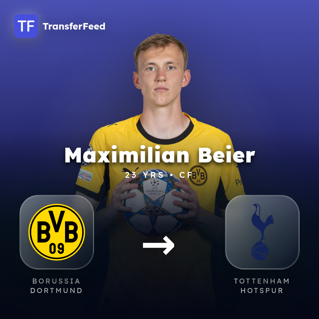 Maximilian Beier transfer card