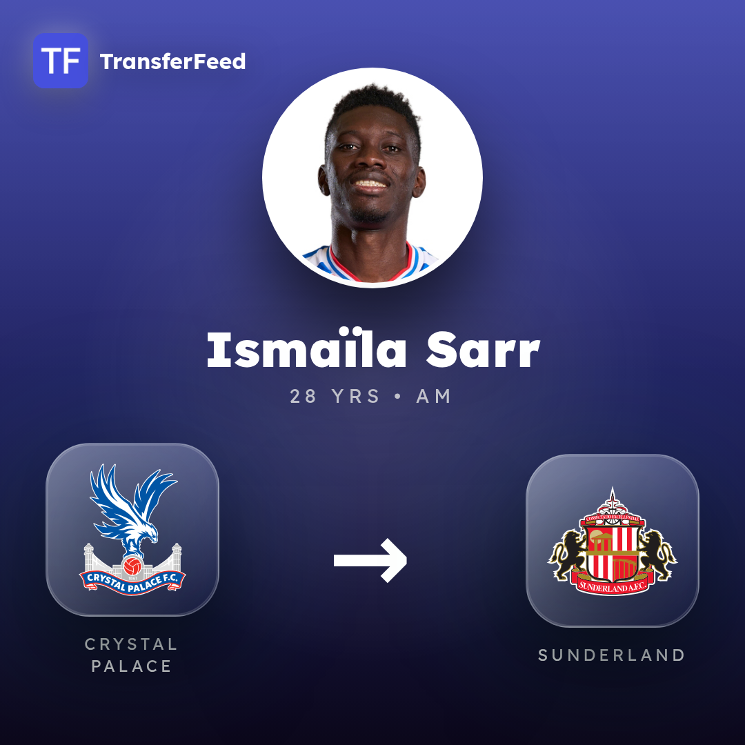 Ismaïla Sarr transfer card