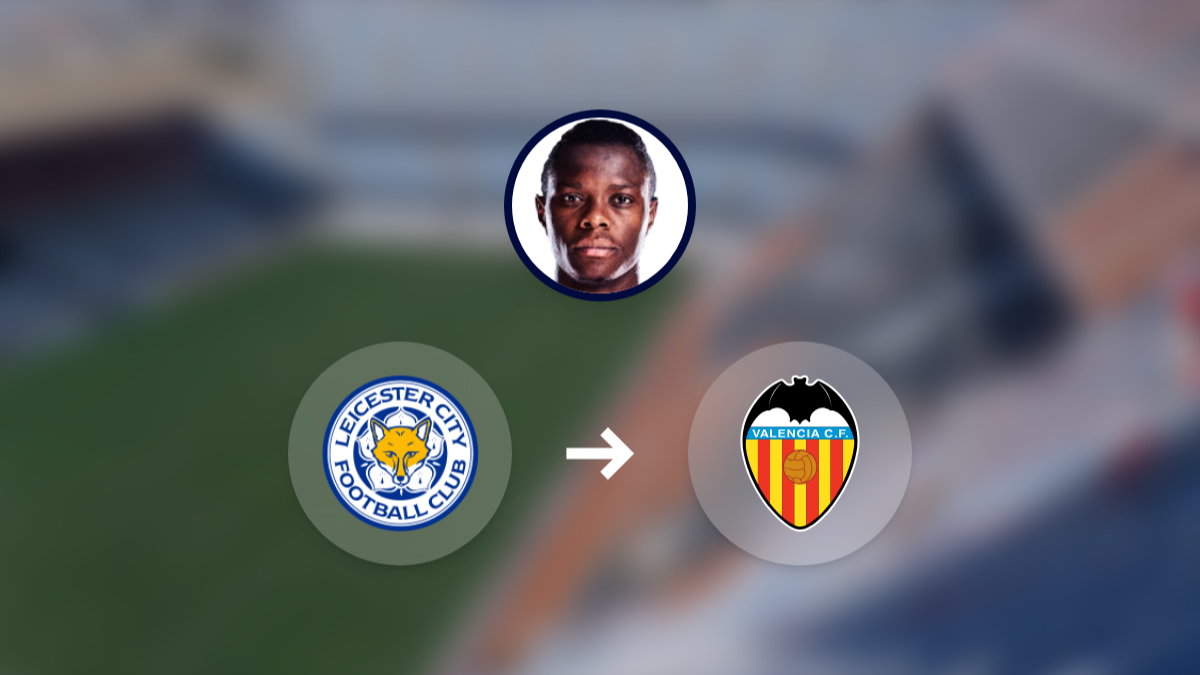 Valencia considers move for Leicester forward Patson Daka hero image