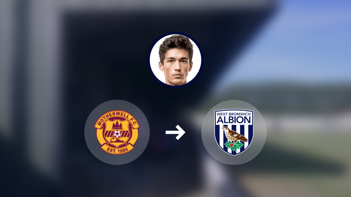 West Bromwich Albion eye Motherwell winger Elijah Just hero image