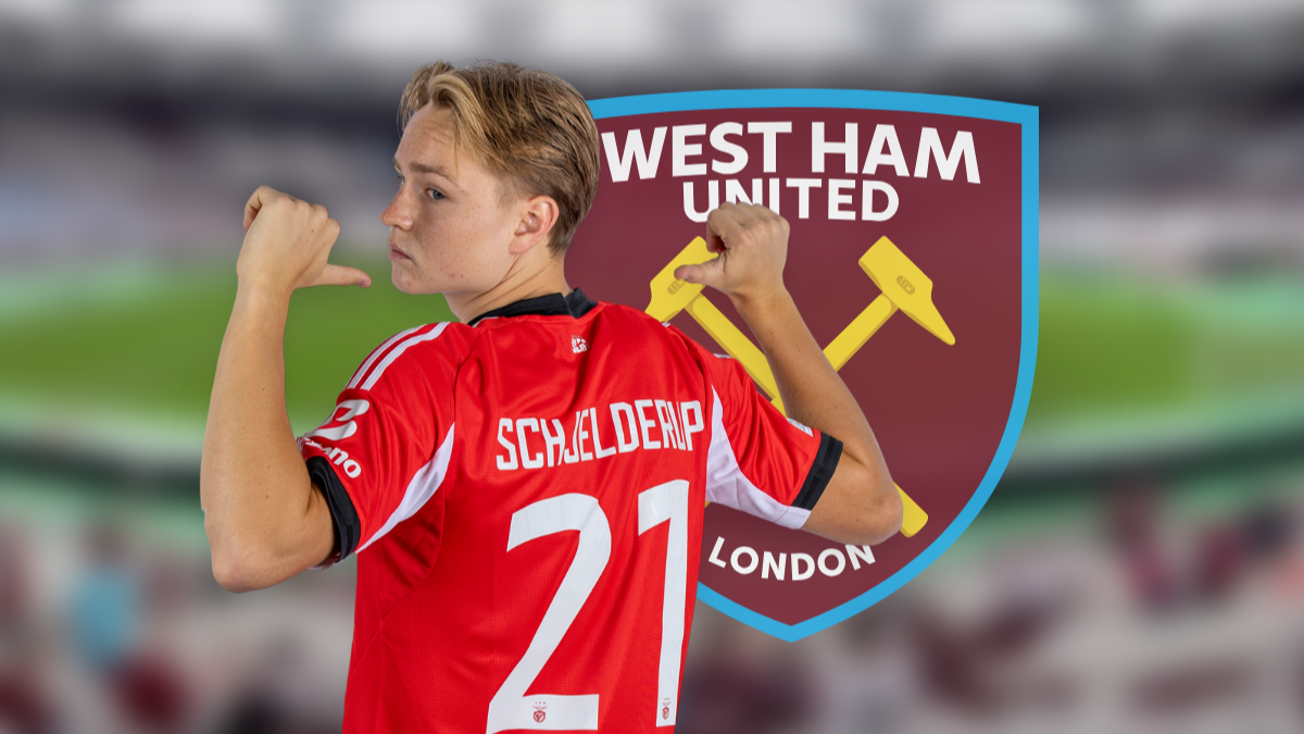 West Ham interested in Benfica winger Andreas Schjelderup hero image