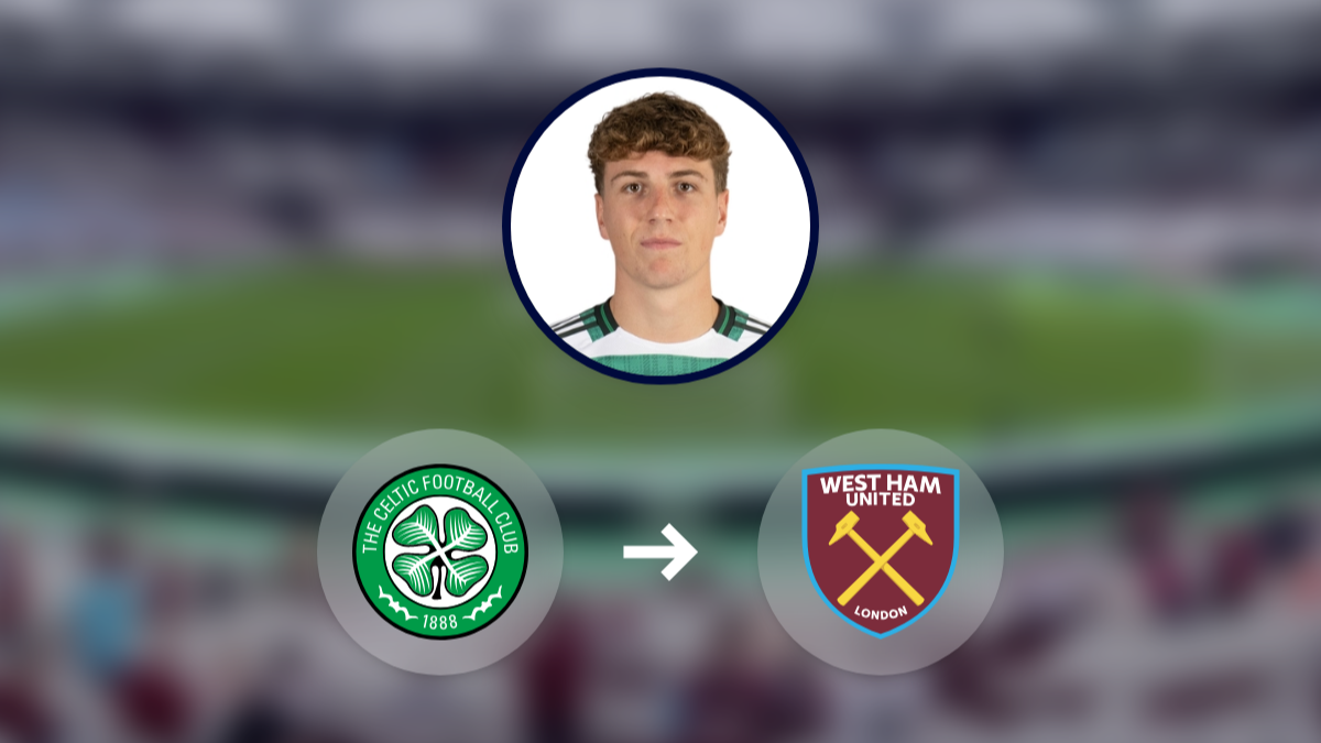 West Ham United linked with Celtic midfielder Arne Engels hero image